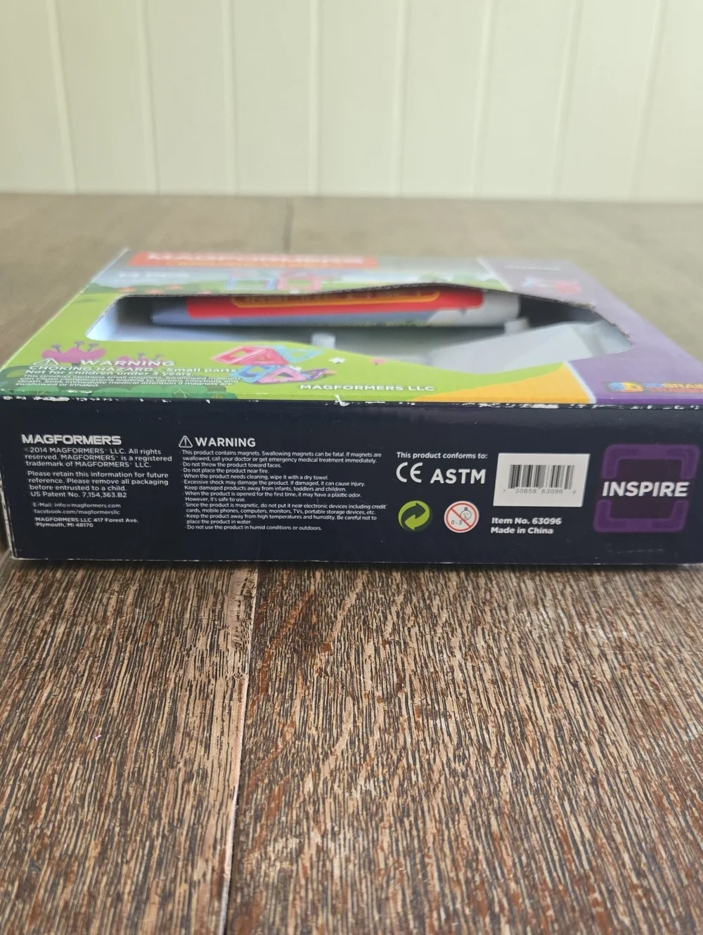 Magformers Inspire 14 Set - Magnetic Construction Set For Brain Development